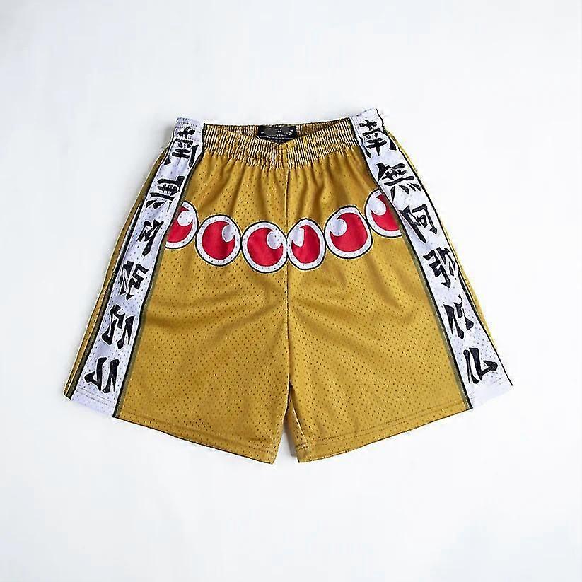 Anime Şort Erkek Kadın Demon Slayer 3d Baskı Spor Şort Örgü Hızlı Kuru Rahat Kısa Pangts Fitness Egzersiz Koşu Yaz