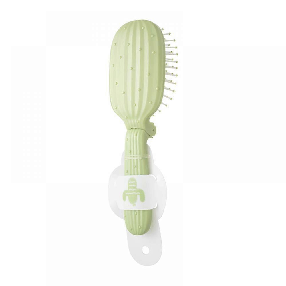Cactus folding airbag comb massage comb folding convenient portable air cushion comb girl comb