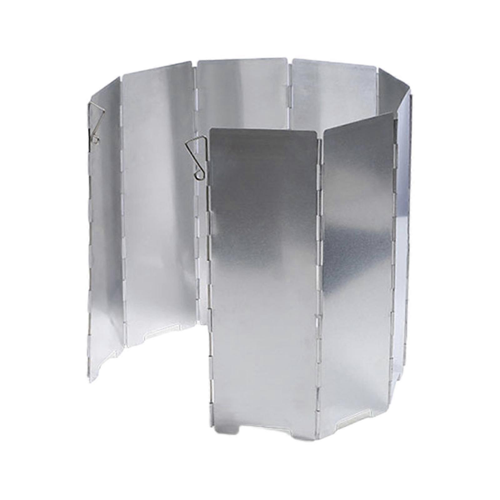 キャンプ炉ウインドスクリーン折りたたみ式防風ピクニックハイキングクッカー用