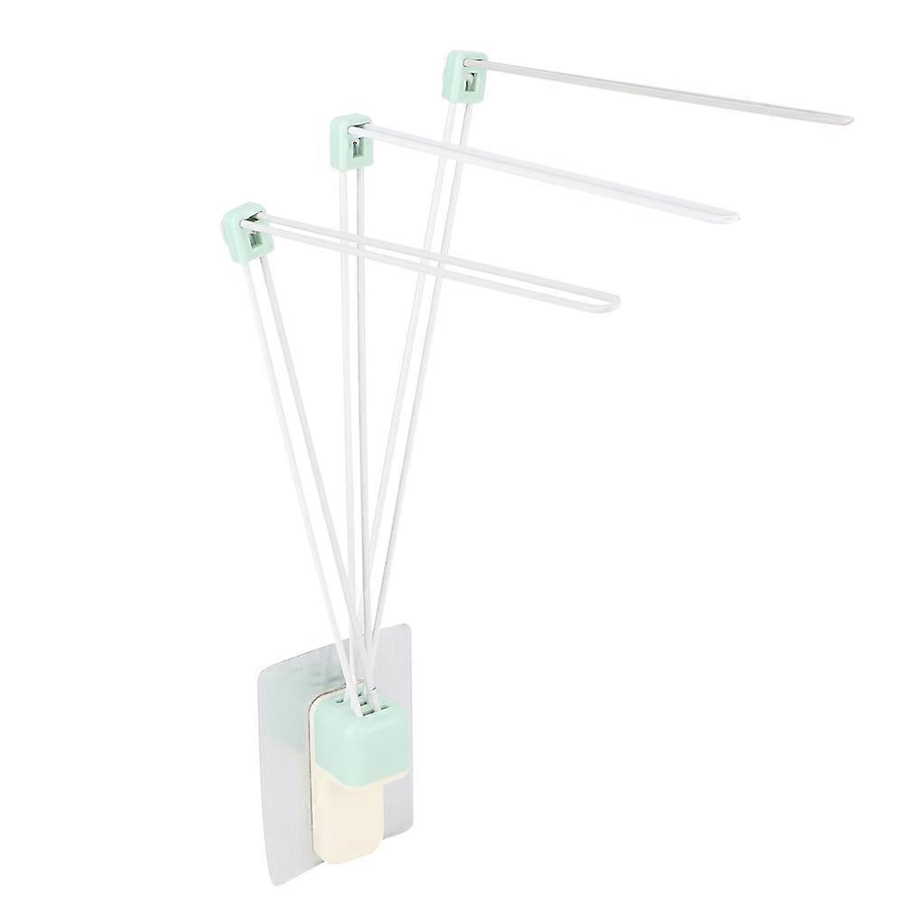 Self-Adhesive Towel and Cleaning Cloth Hanger Organizer Wall-Mounted No-Drill Damage-Free For Towels and Cloths