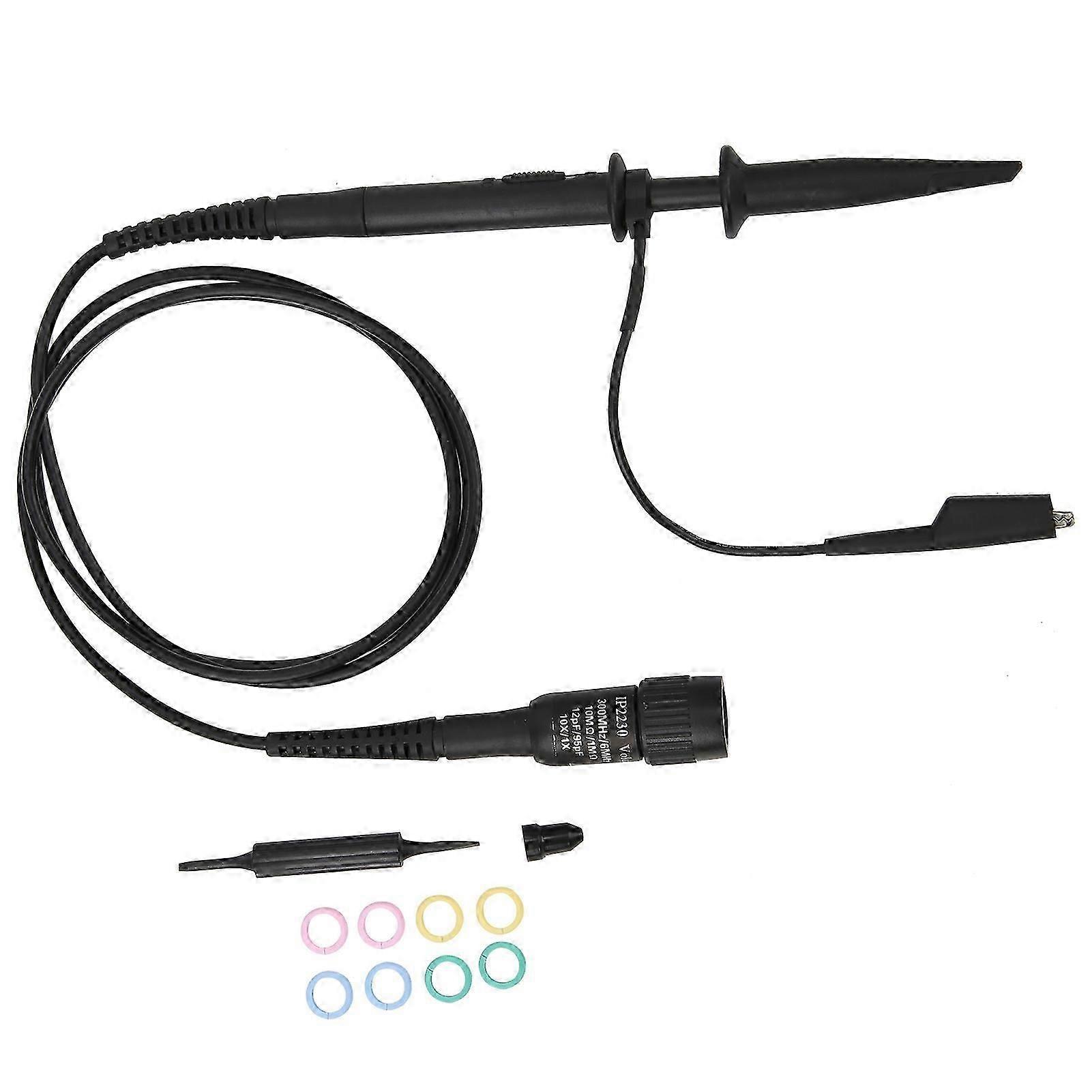 IP2230 300MHZ Oscilloscope Passive Probe 10X Attenuation Electrical Testing Accessory