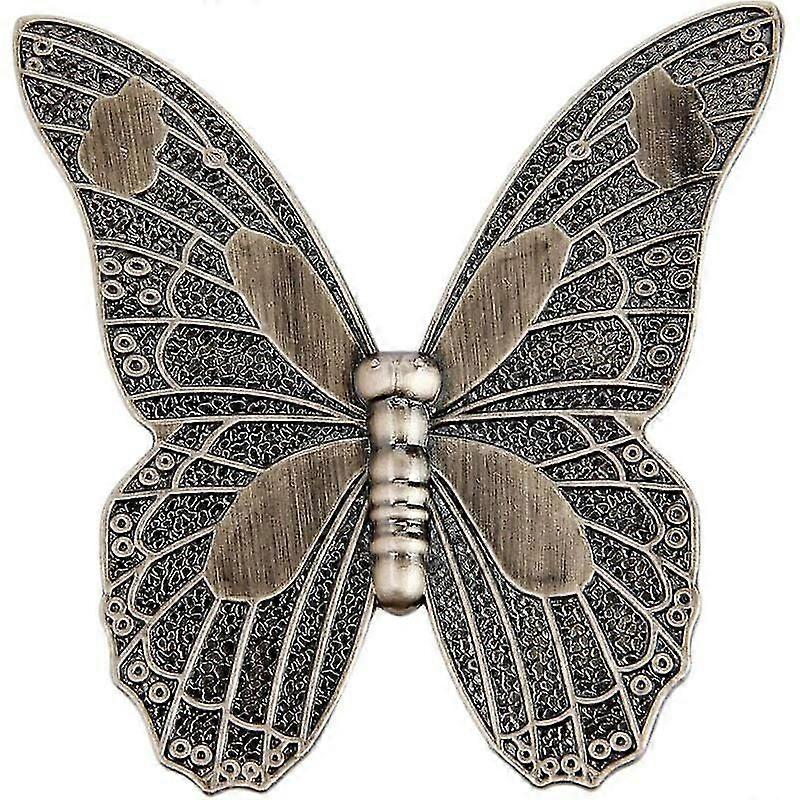 Vintage butterfly shaped cupboard door knobs