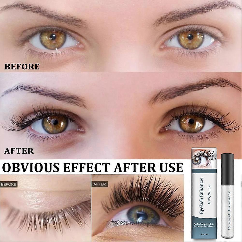 Eyelash Growth Fluid 3ml Clear Serum for Longer Lashes & Brows