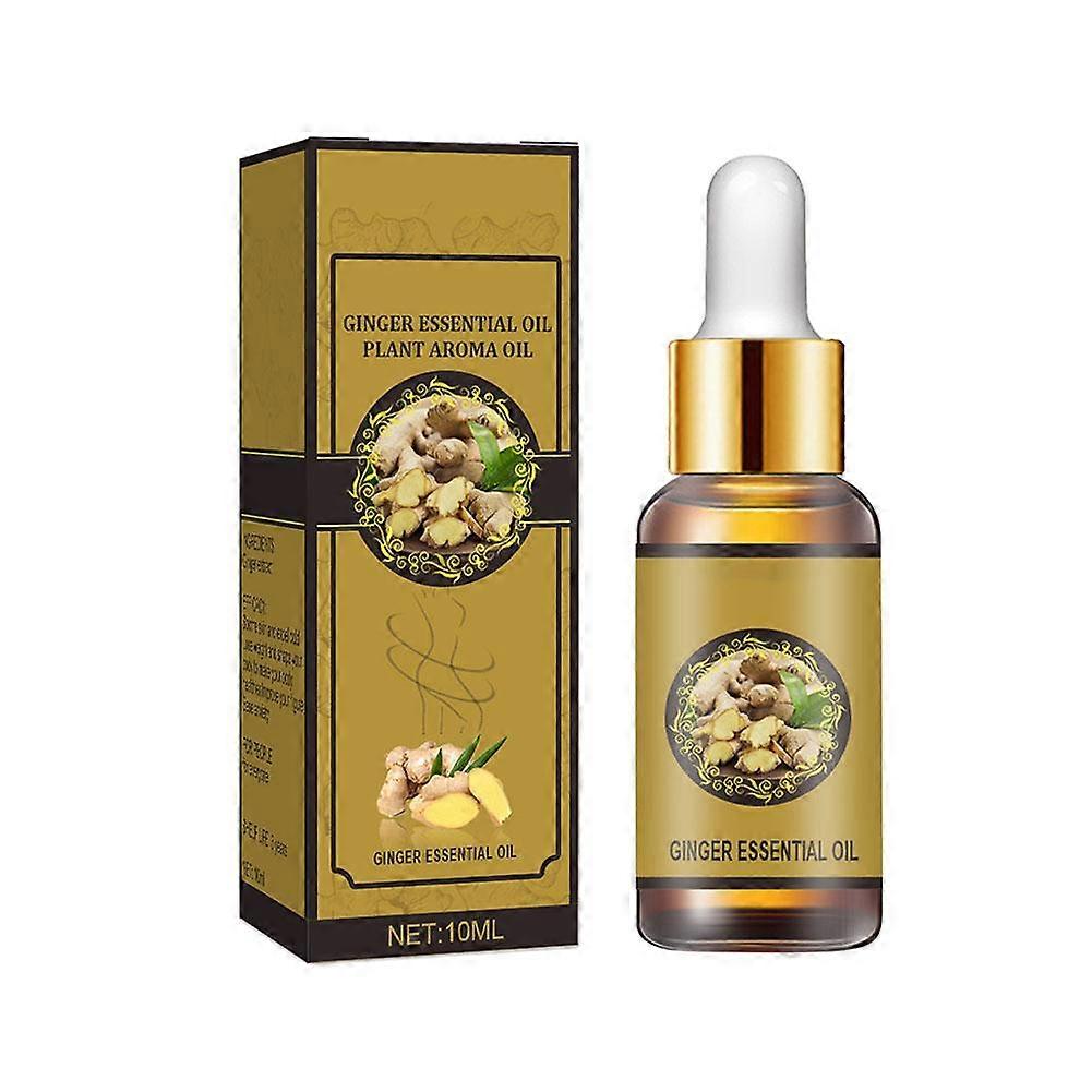 Óleo de gengibre natural emagrecimento emagrecimento planta óleo essencial corpo slim massagem