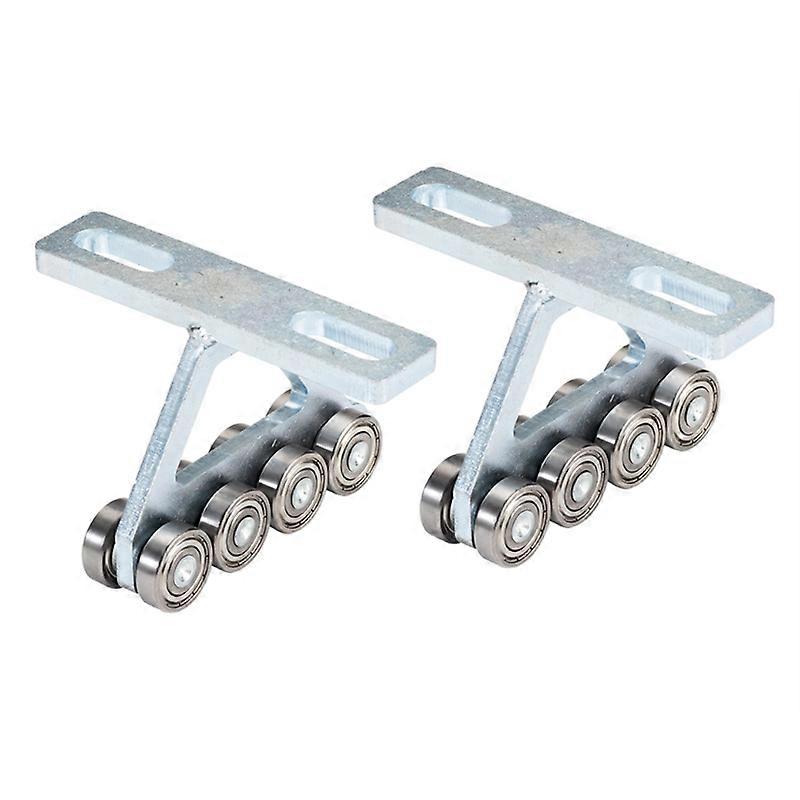 2Pcs Hoist Trolley for PA200-1000 Hoist, 8 Wheels Trolley Assembly