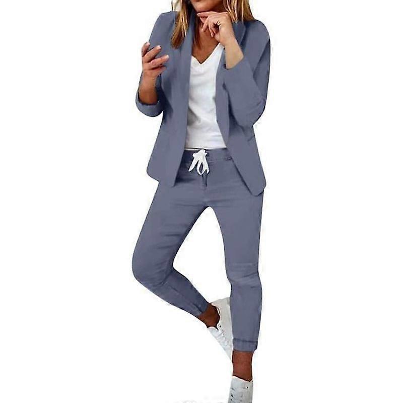 Women's 2 Piece Suit - Elegant - Solid Color - Slim Fit - Office Work