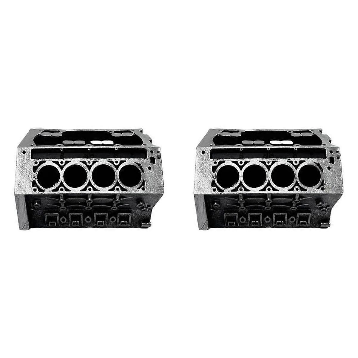 2X Engine Block Business Card & Pencil Holder DIY Business Card Holder Organizer Display Desk Engin