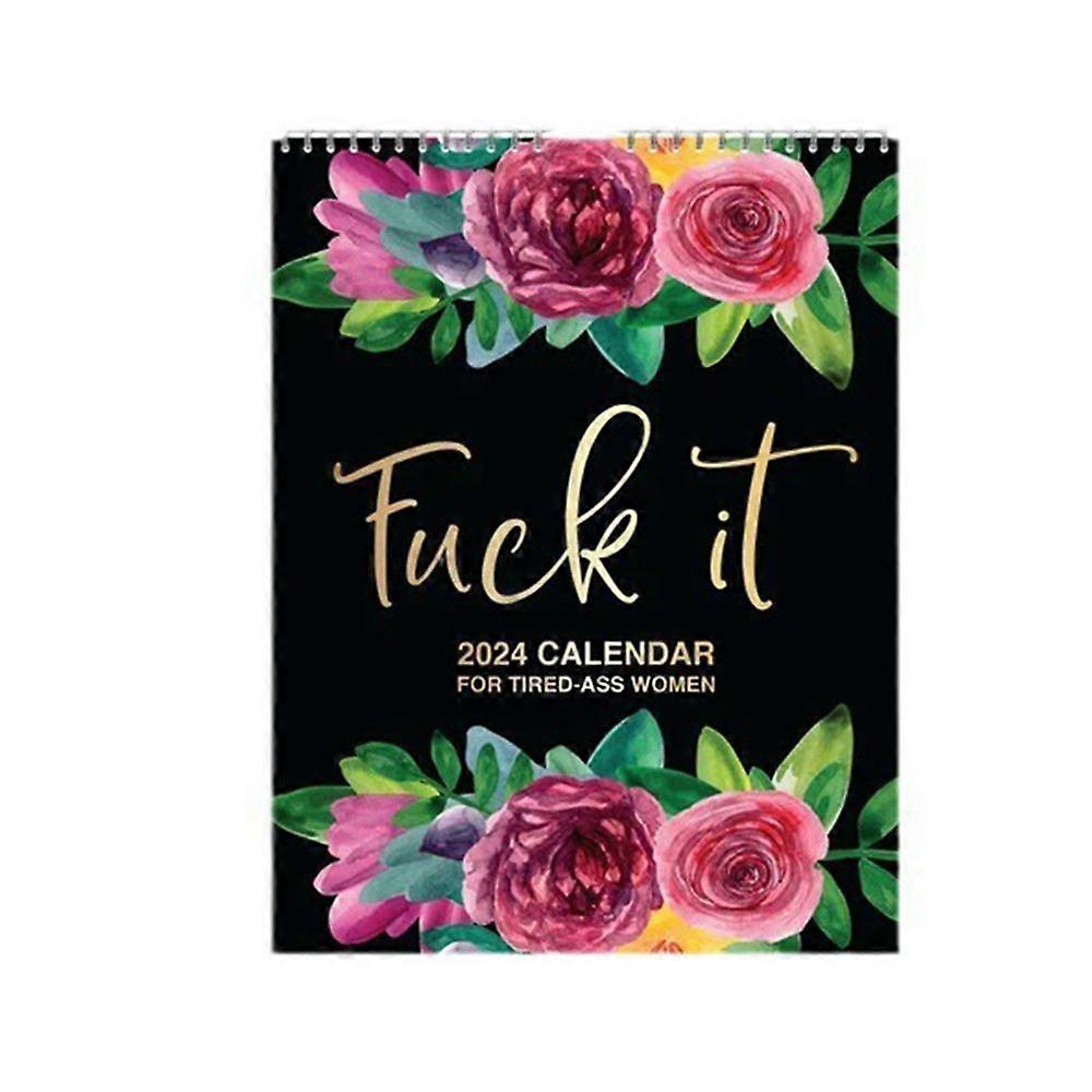 Fuck It: Planificator 2024 pentru femei obosite Cel mai nou