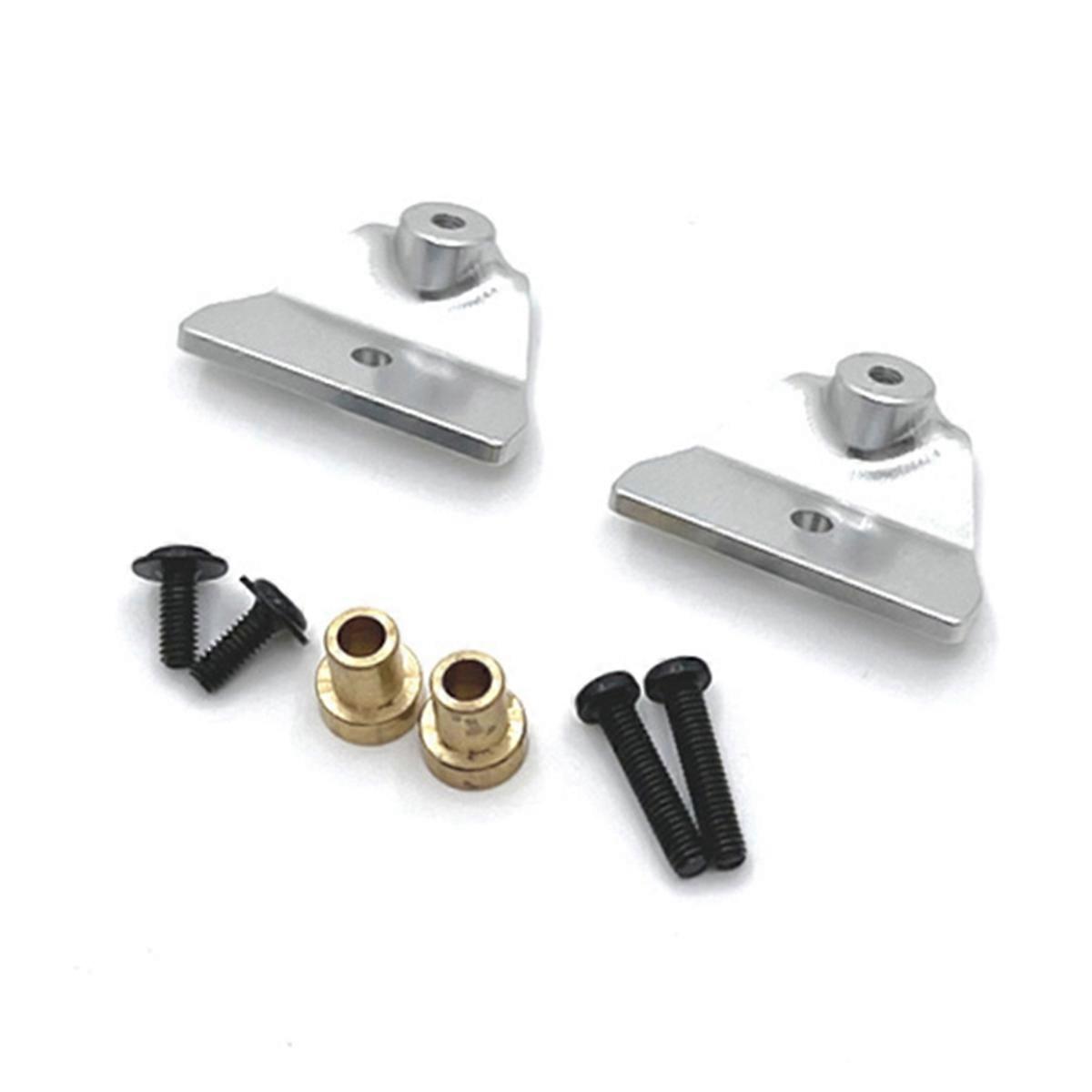 Front Shock Absorber Bracket for MNMODEL 1/12 MN82 LC79 MN78 Silver