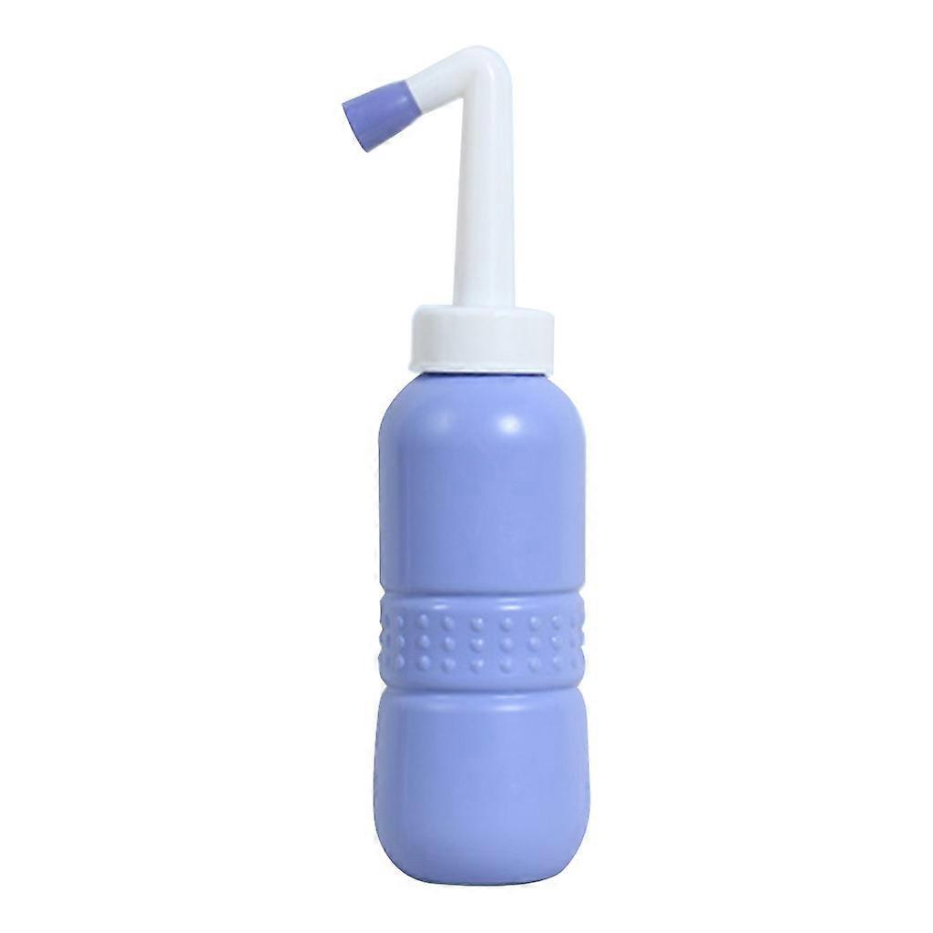 Portable Travel Bidet Handheld Personal Bidet Manual Press Mini Atomizer for Perineal & Hemmoroid Treatment Easy to Use Blue