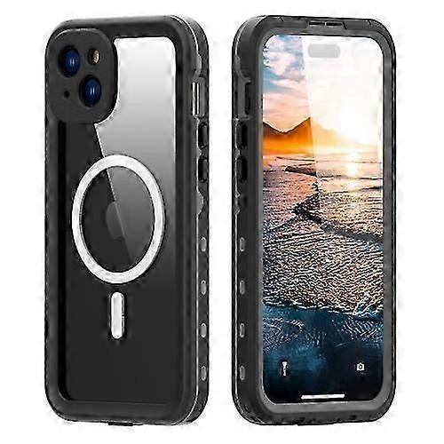 For iPhone 15 RedPepper IP68 Waterproof MagSafe Mobile Phone Case