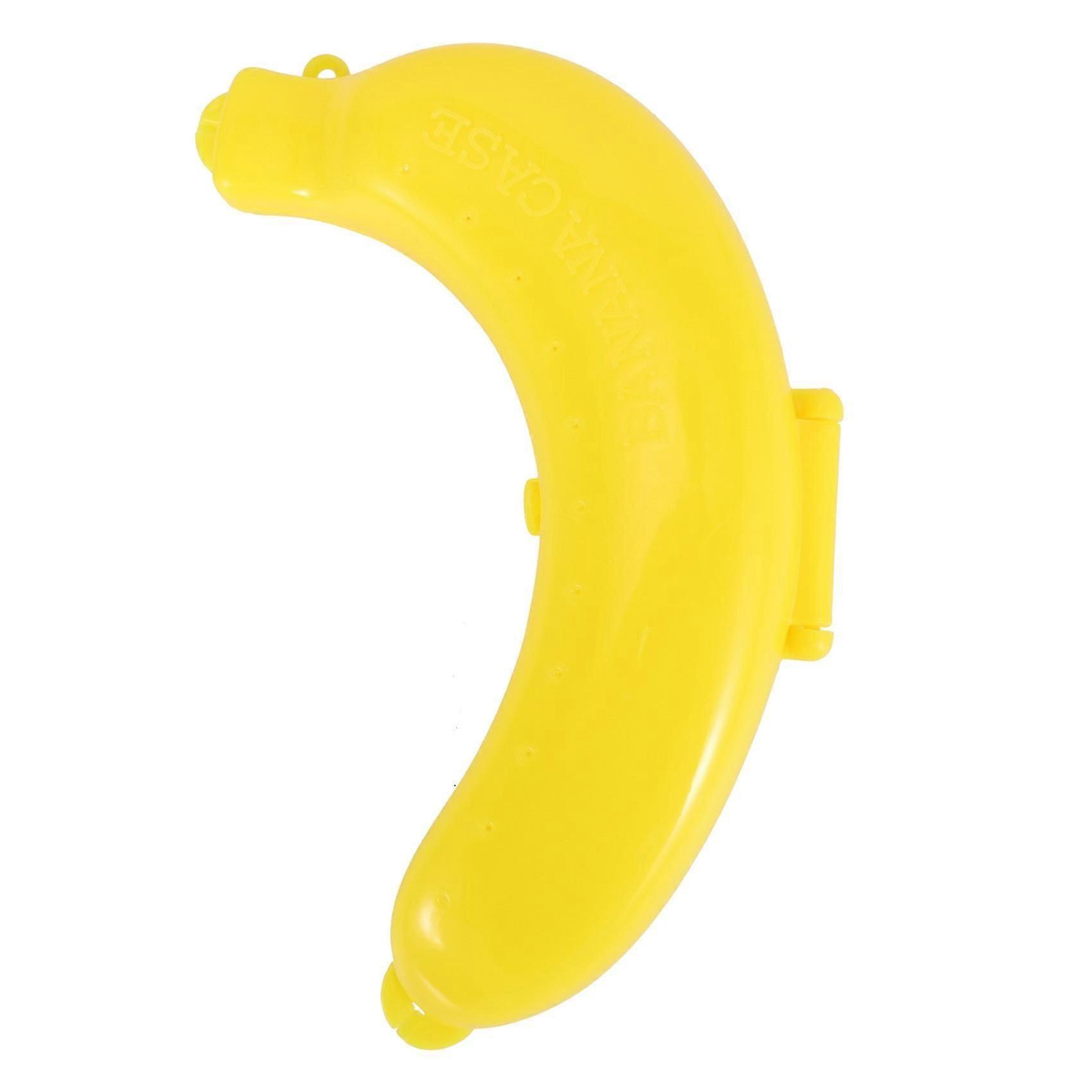 Cute Fruit Banana Protector Box Holder Case Lunch Container Storage Banana Case Kitchen Tools Plast