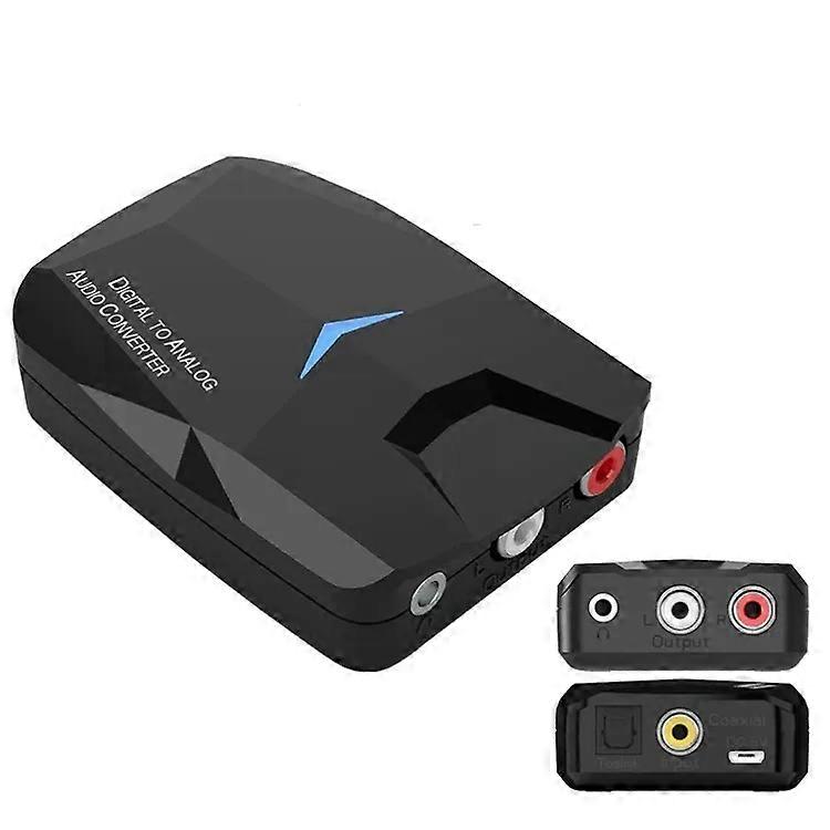 Optical Amplifier Decoder-Bluetooth Digital to Analog Audio Adapter -