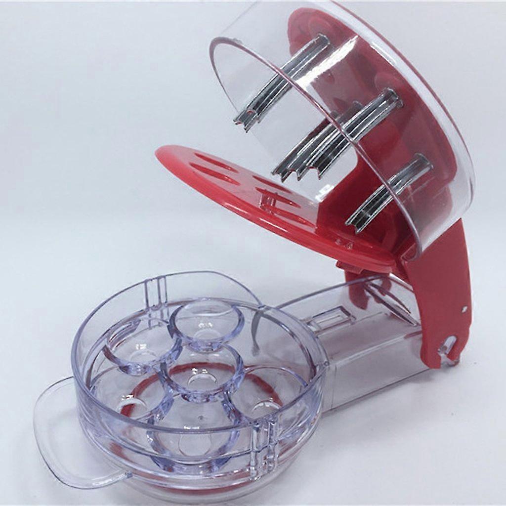 Cherry Pitter Core Seed Remover Red Kitchen DIY Tool Manual Pitting Compact Size