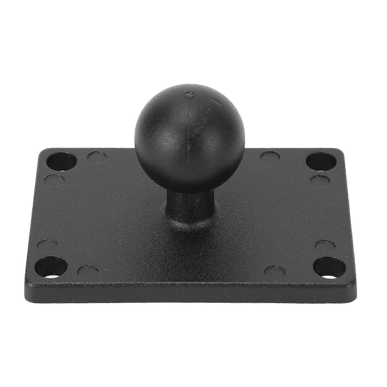1 Inch Ball Mount Universal Aluminum Alloy AMPS Square Plate with AMPS Hole for RAM Mounts B Size Ball Double Socket Arms