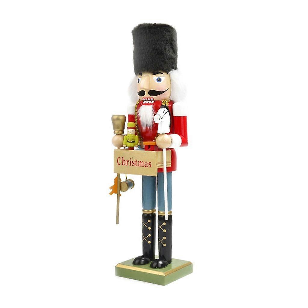 Ξύλινοι Καρυοθραύστες Στρατιώτης Παραδοσιακοί Ξύλινοι Καρυοθραύστες Φιγούρες για Αγροικία