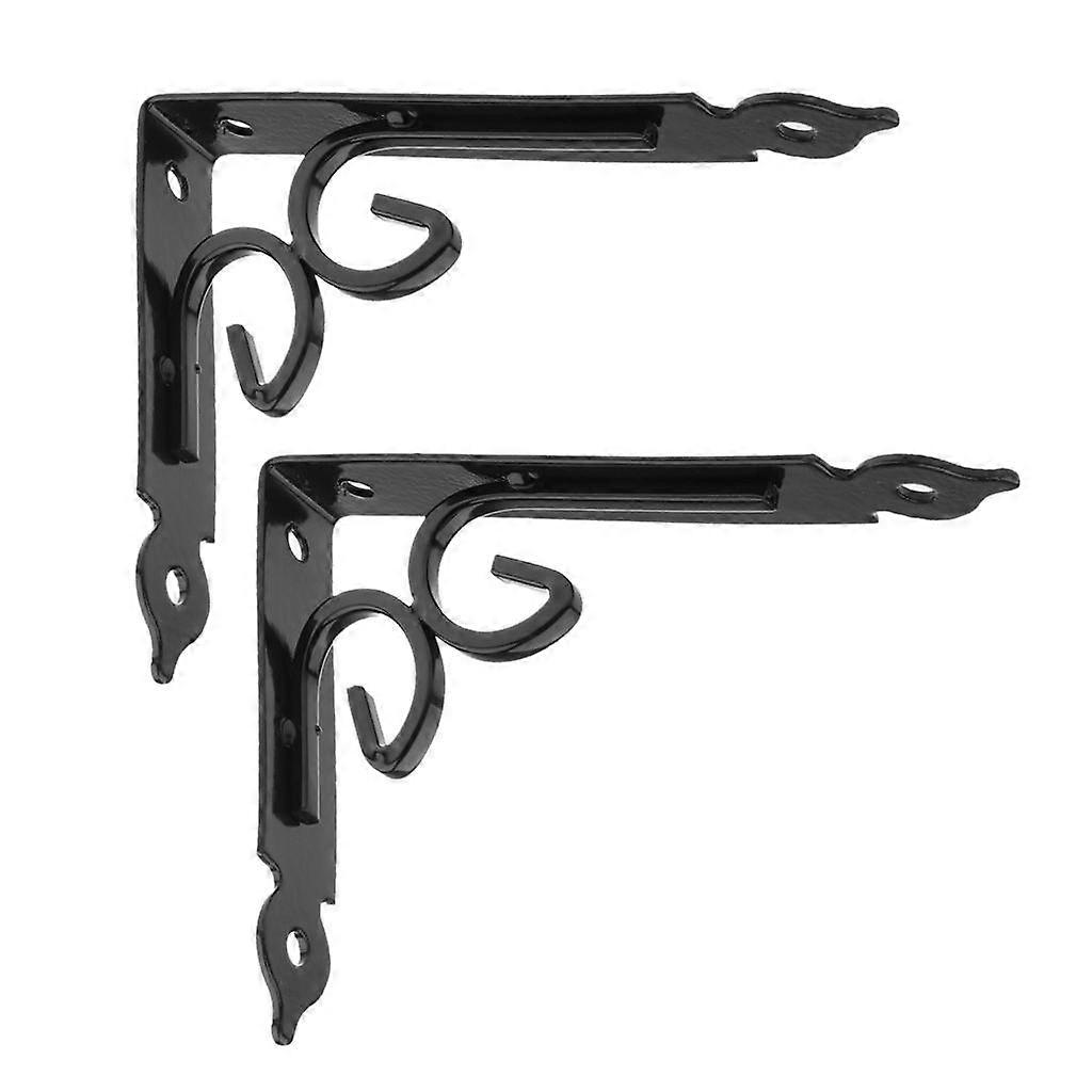 Wall Shelf Bracket Metal Heavy Duty Supporter d Angle Commodity Shelf