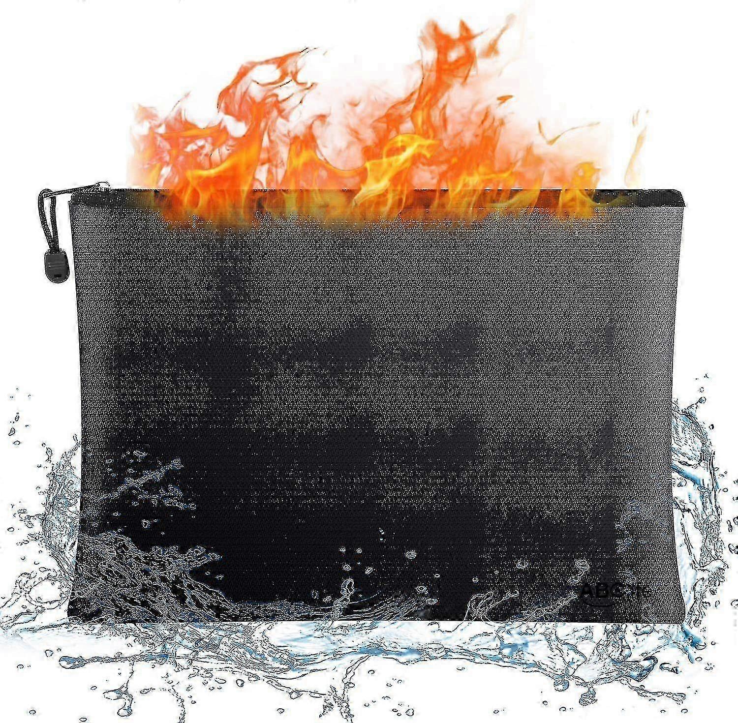 Waterproof and fireproof document bags p