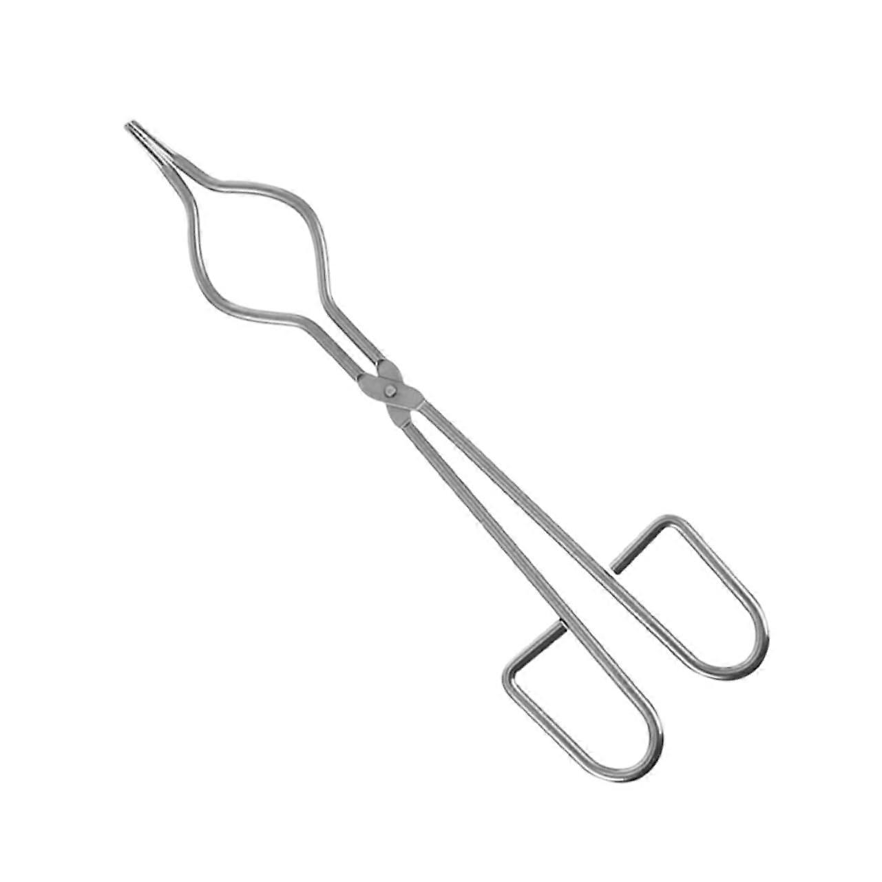 Professional Crucible Tongs Set for Melting and Casting Jewelry Tools, Long Graphite Crucible Tong, Heat-Resistant Design