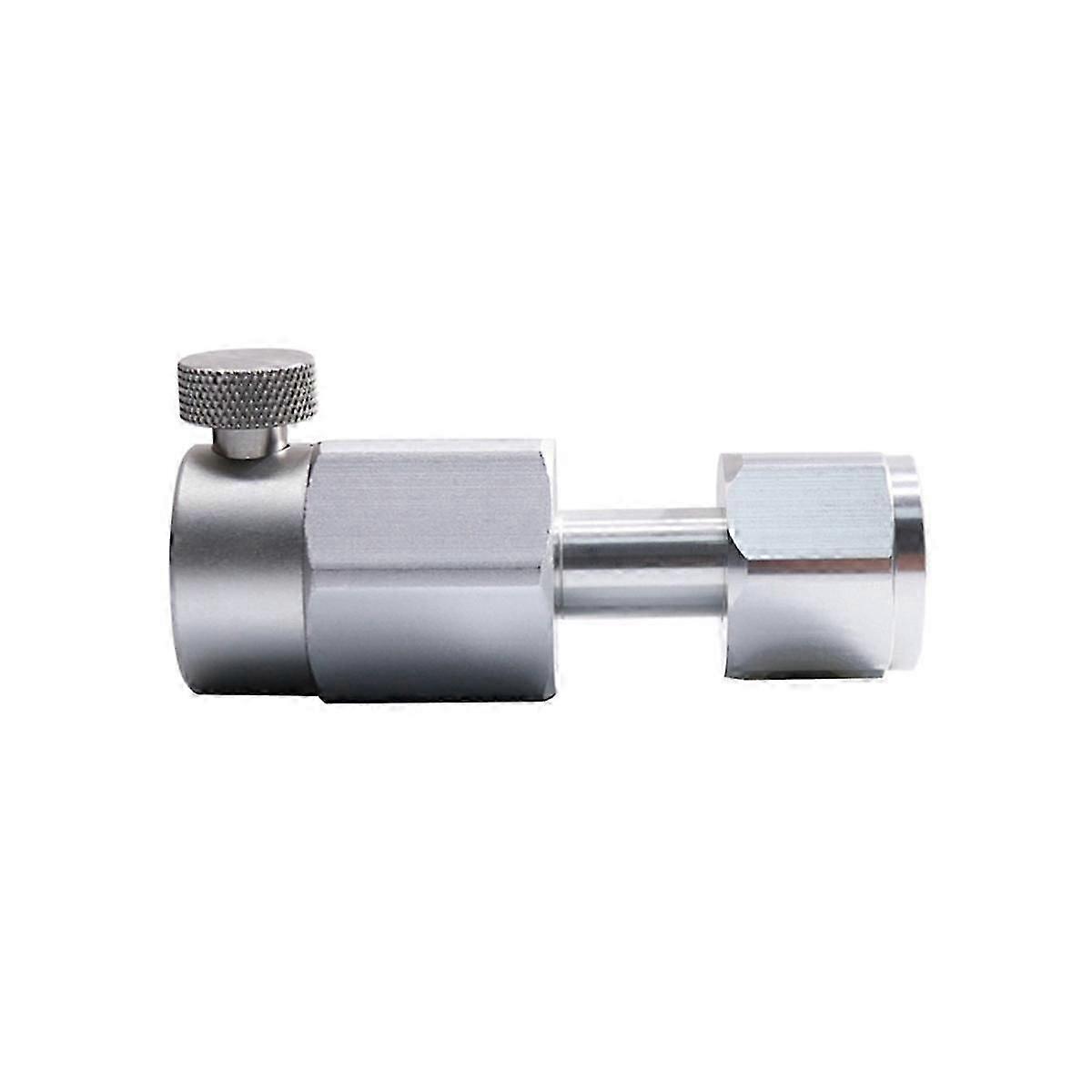 CO2 Refill Gas Adapter , CGA320 CO2 Tank to Quick Connect Canister Adapter for DUO/ART/TERRA/ Soda