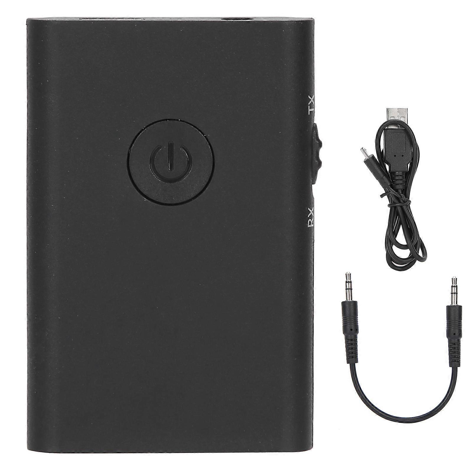2‑in‑1 Bluetooth Adapter Wireless o Transmitter Receiver for PC TV Car 3.5mm AUX