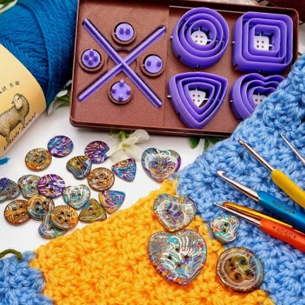 Buttons Toolkit Set - Create Perfectly Centered Buttons with Ease - DIY Kits