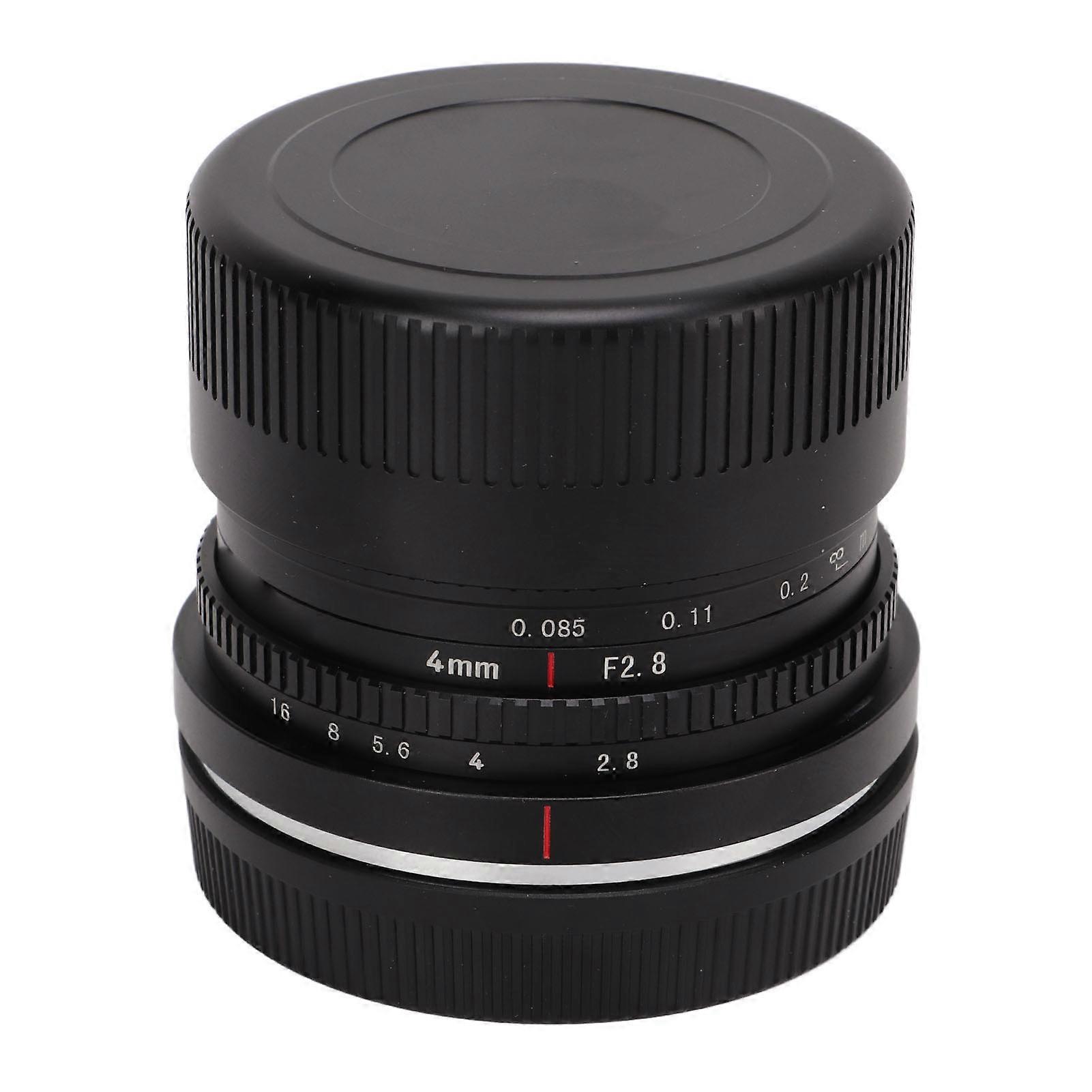 7artisans 4mm F2.8 225 Degree Circular Fisheye Lens for E Mount FX3 A7S A7S2 A7S3 A7M2 A7M3 