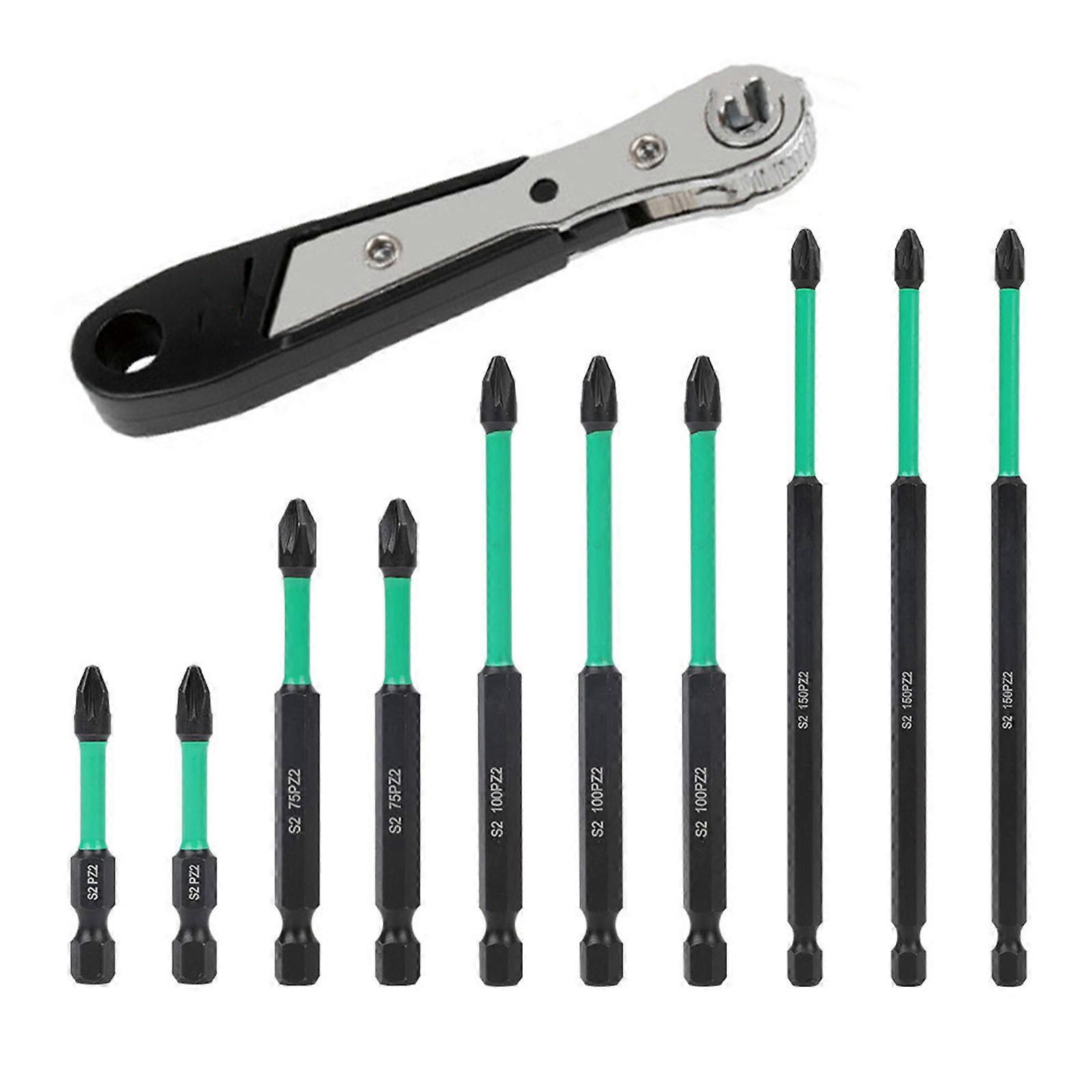 Strong Magnetic Screwdriver Bits Collection, Secure Grip Enhances Safety And Efficiency for Driver Drilling Work