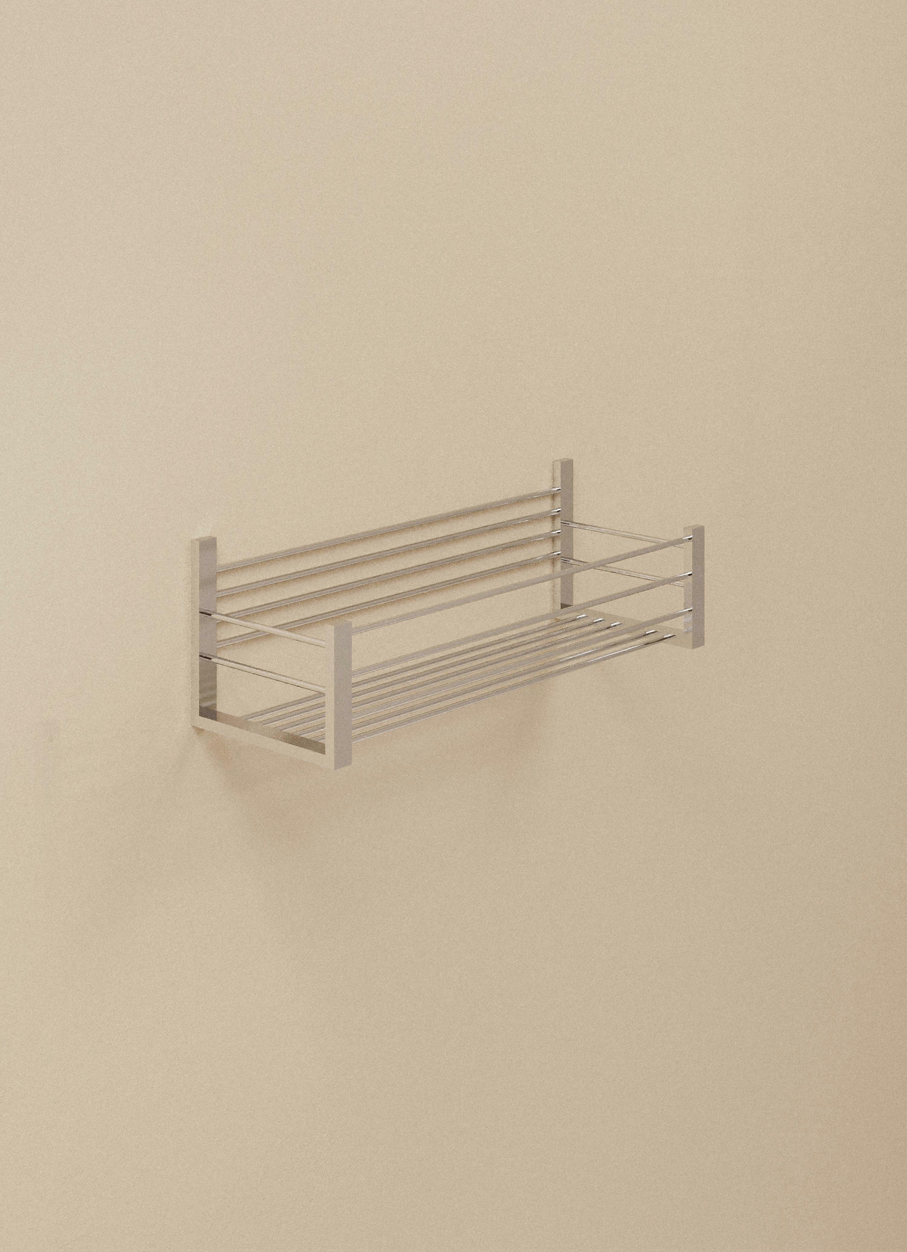 COSMIC Shower Caddy Basket, 35cm, Chrome, Wall Mounted, Architect Collection