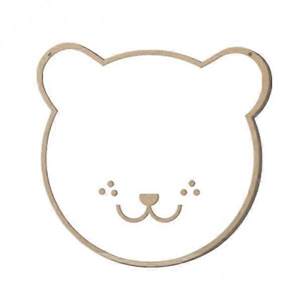 2xChildren Acrylic Wall Mirror with Rope Hanging Room Decorative E