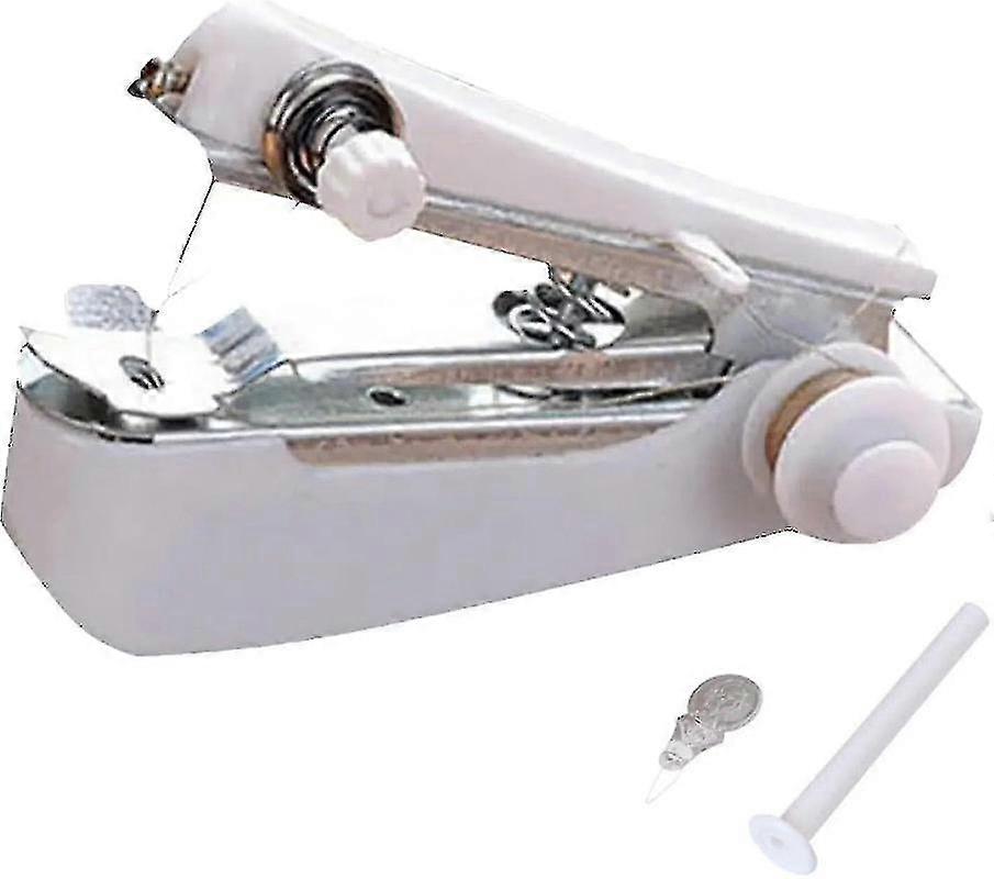 Handysewer Portable Cordless Mini Sewing Machine for Home Needlework - White