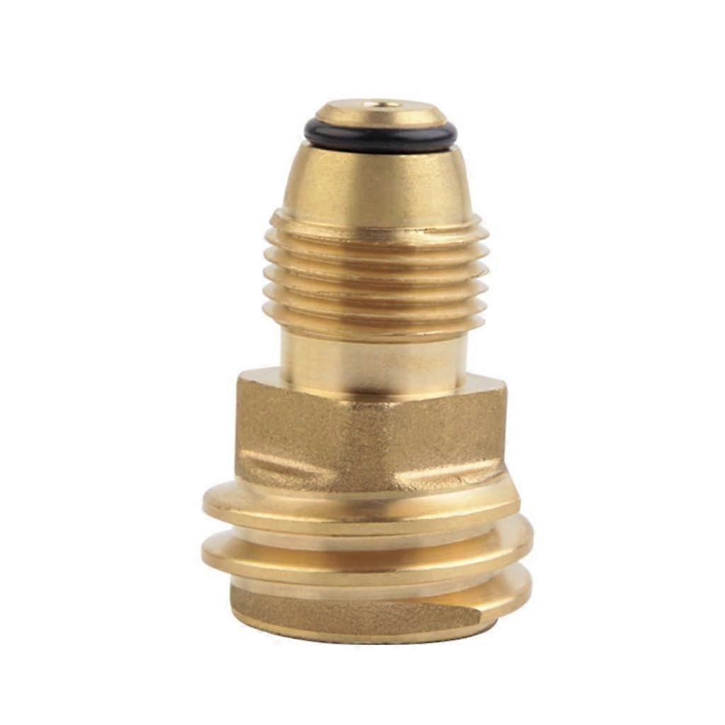 Stable propane transfer connections made of brass, functional propane gas transfer adapter with swivel joint for easy grilling