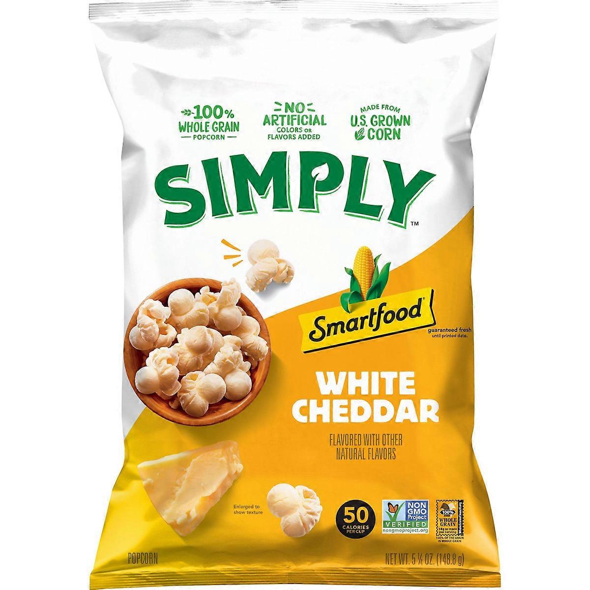 Simply Smartfood White Cheddar Popcorn - 5.25oz