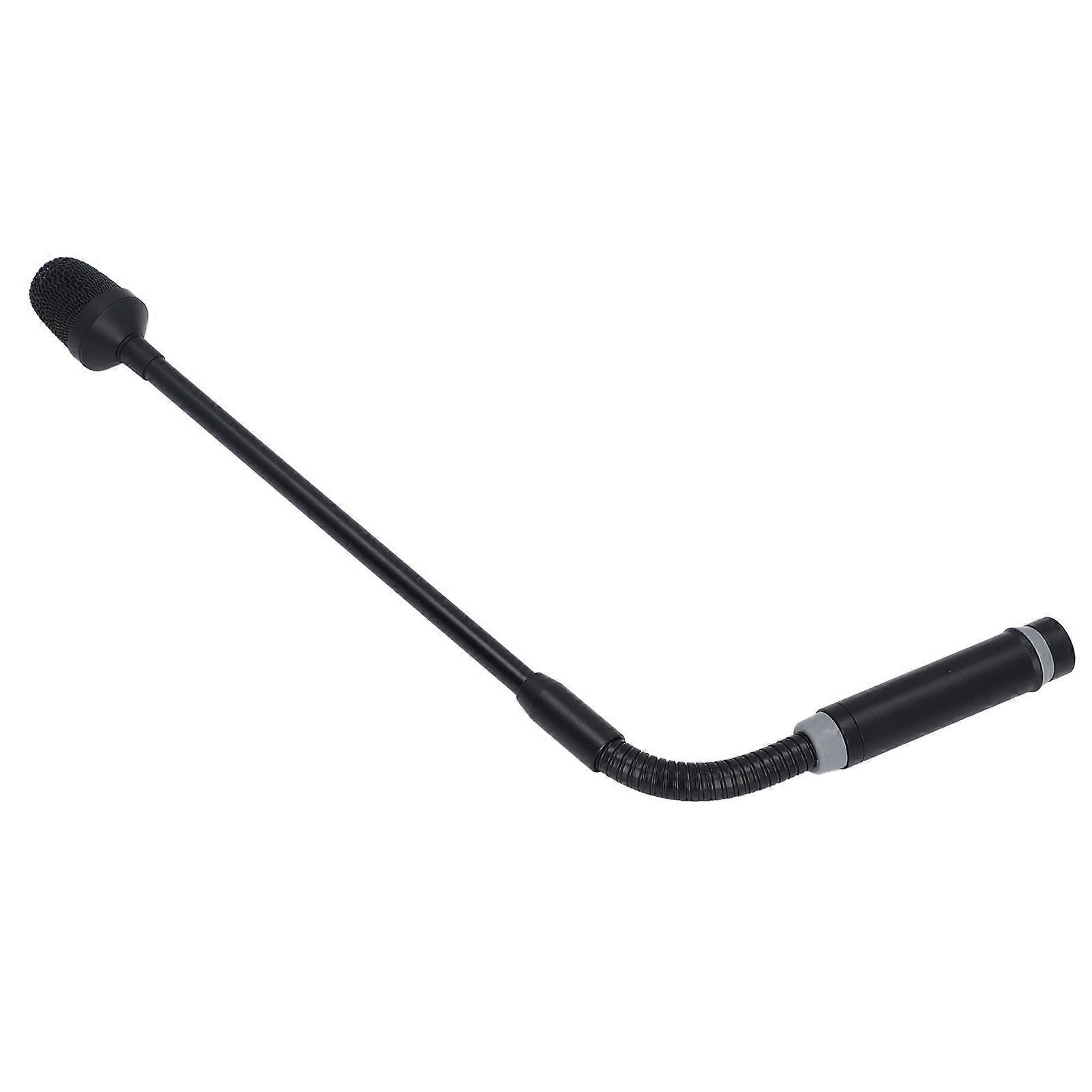 Professional Dynamic Gooseneck Microphone: Adjustable, XLR, Ideal for DJ Mixers & More