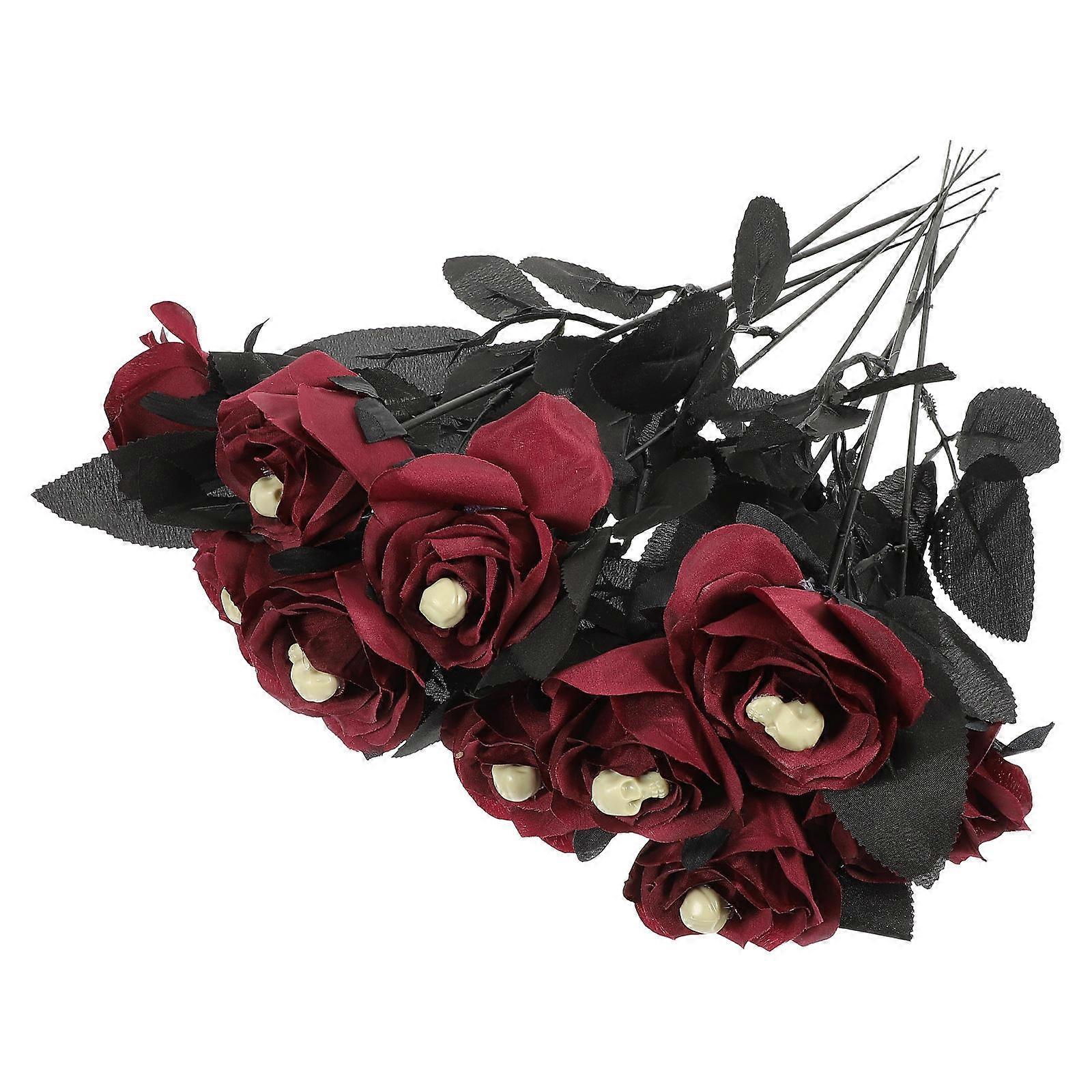 Artificial Rose Stem for Unique Halloween Setups, Excellent for Photo Opportunities