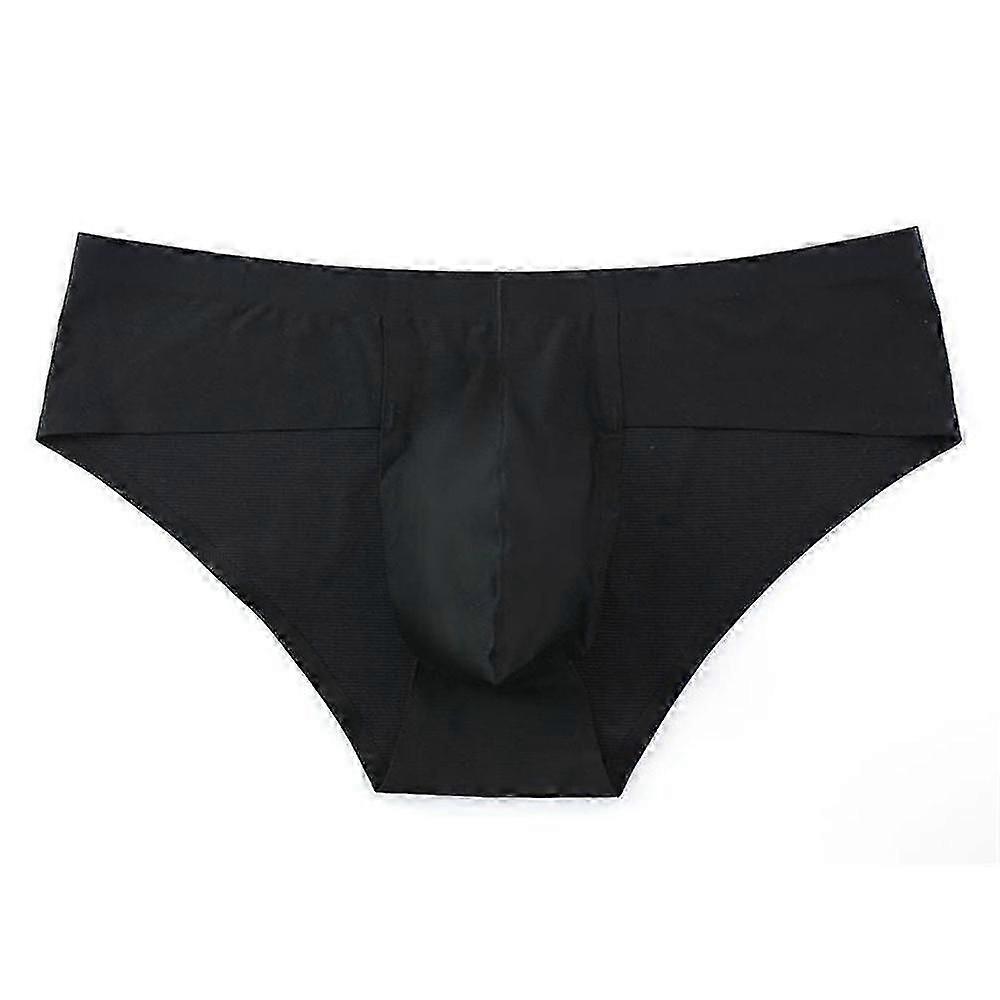 Férfi varrat nélküli, alacsony derekú vékony alsónadrág könnyű fehérnemű