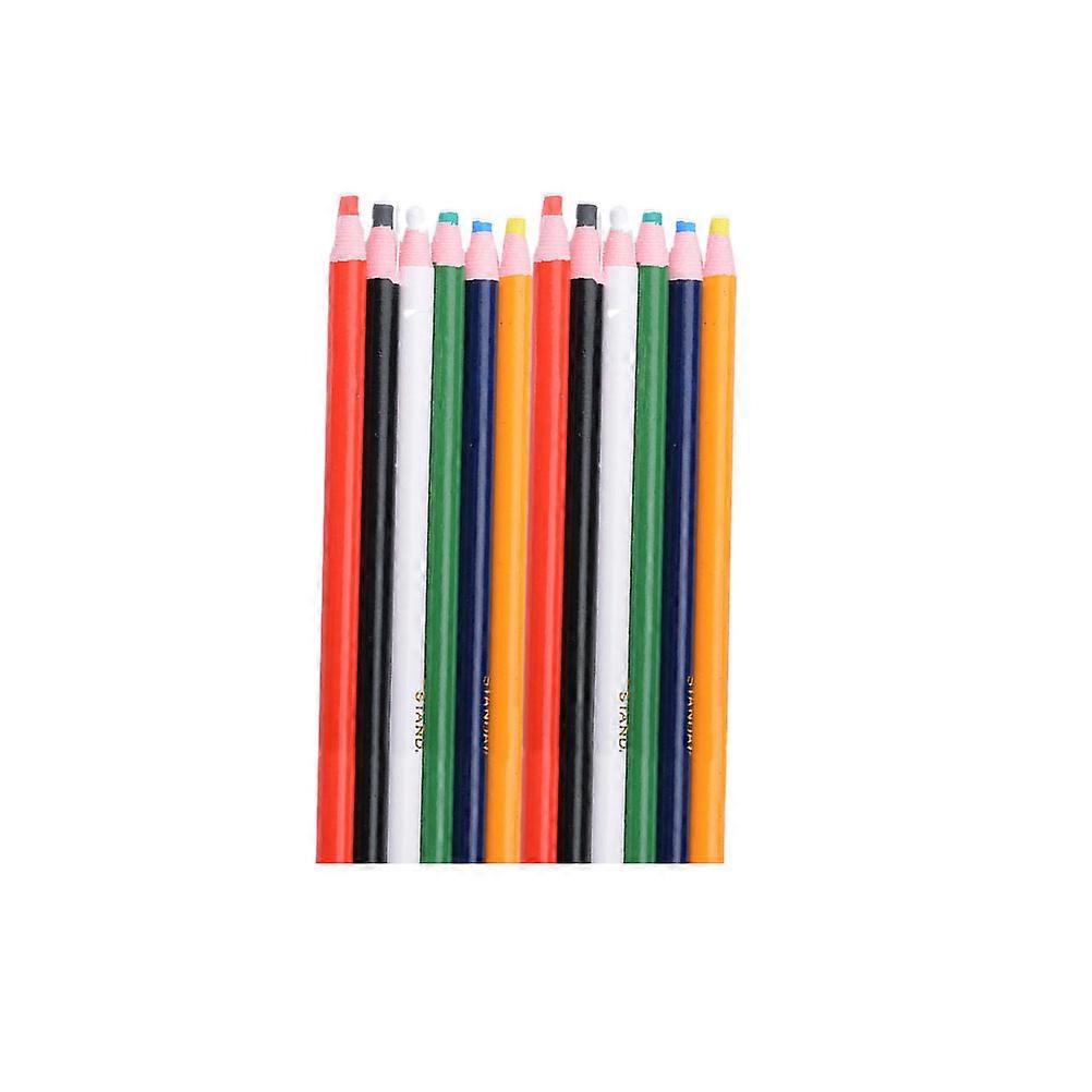 12pcs Peel Off Sewing Marker Chalk for Fabric Marking, Tailoring, Quilting, and Crafting Mix of Colors