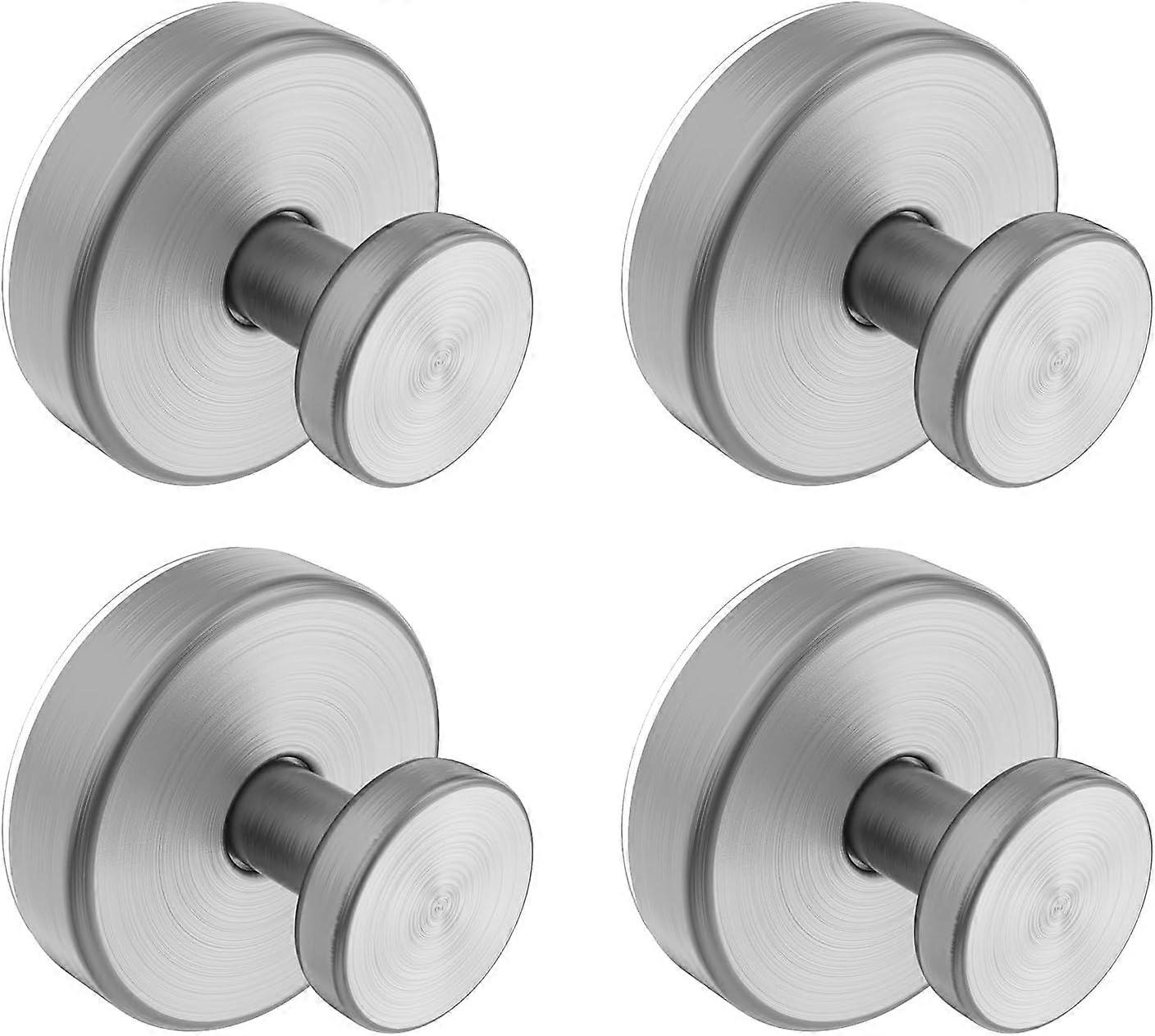 Piece - Suction Hooks - Hooks - Brackets - Hanging Hook - Towel Hooks - Removable - Stainless Steel - Silver - 6cm - For Windows, Glass, Bathroom, Ki