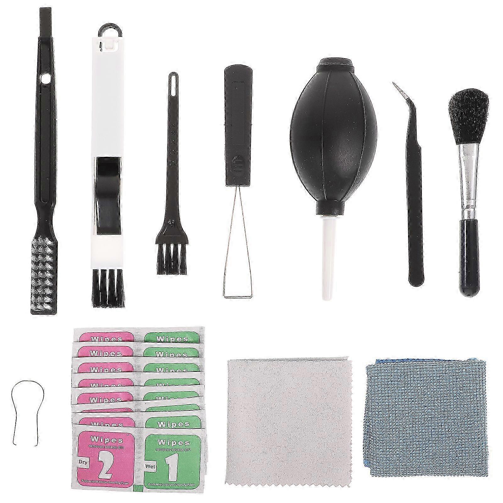 Camera Cleaning Kit with Dusting Brush, Rocket Air Blower & Laptop Brush