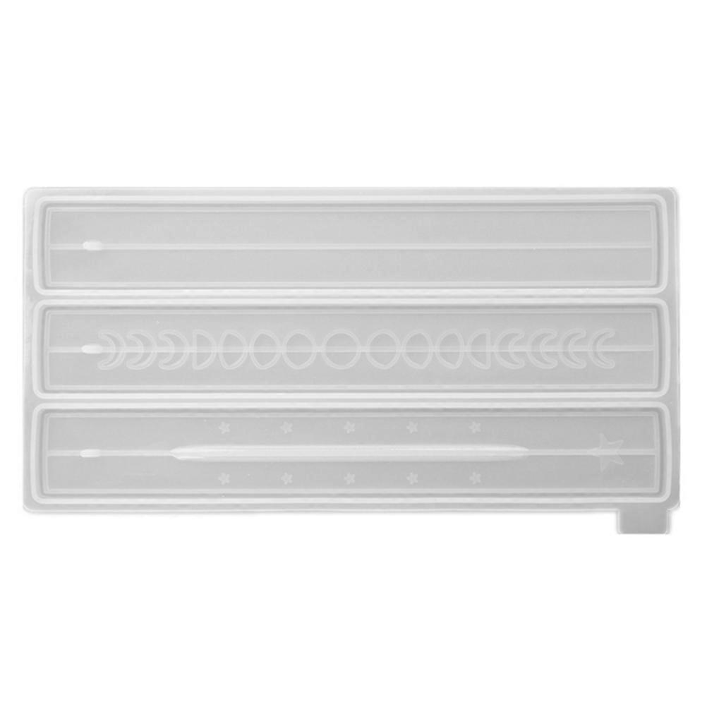 Moon Phase Silicone Mold for DIY Epoxy & Incense Stick Holders – Smooth Surface, Easy to Use Design for Unique Crafts