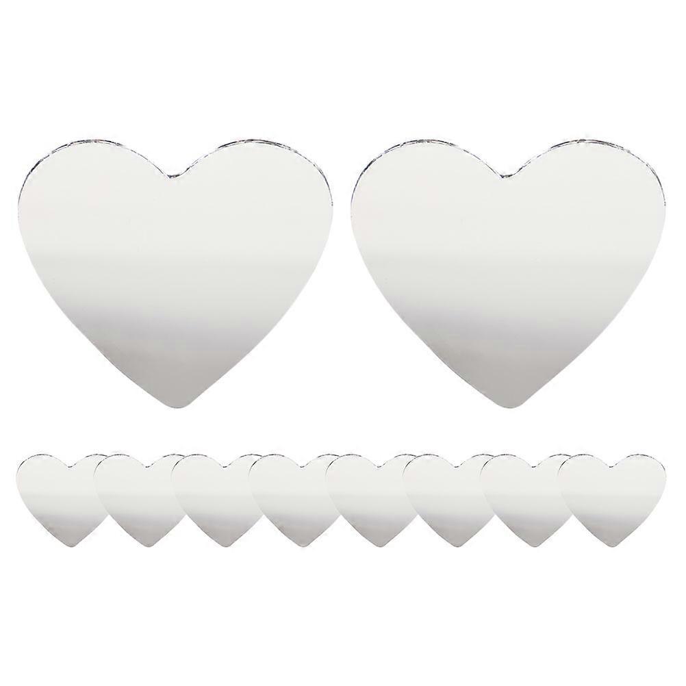 Mirror Craft Compact Mirror Simple Home Decor 10Pcs
