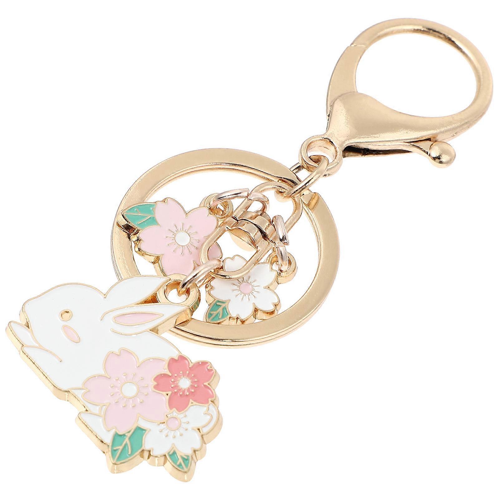 Zinc Alloy Creative Key Ring Pendant Cartoon Keychain Lightweight Stylish Accessory for Keys and Bags Decoration Design