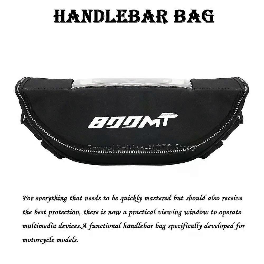 Motorcycle handlebar navigation bag for CFMOTO 650MT 800MT handlebar storage bag dustproof and waterproof