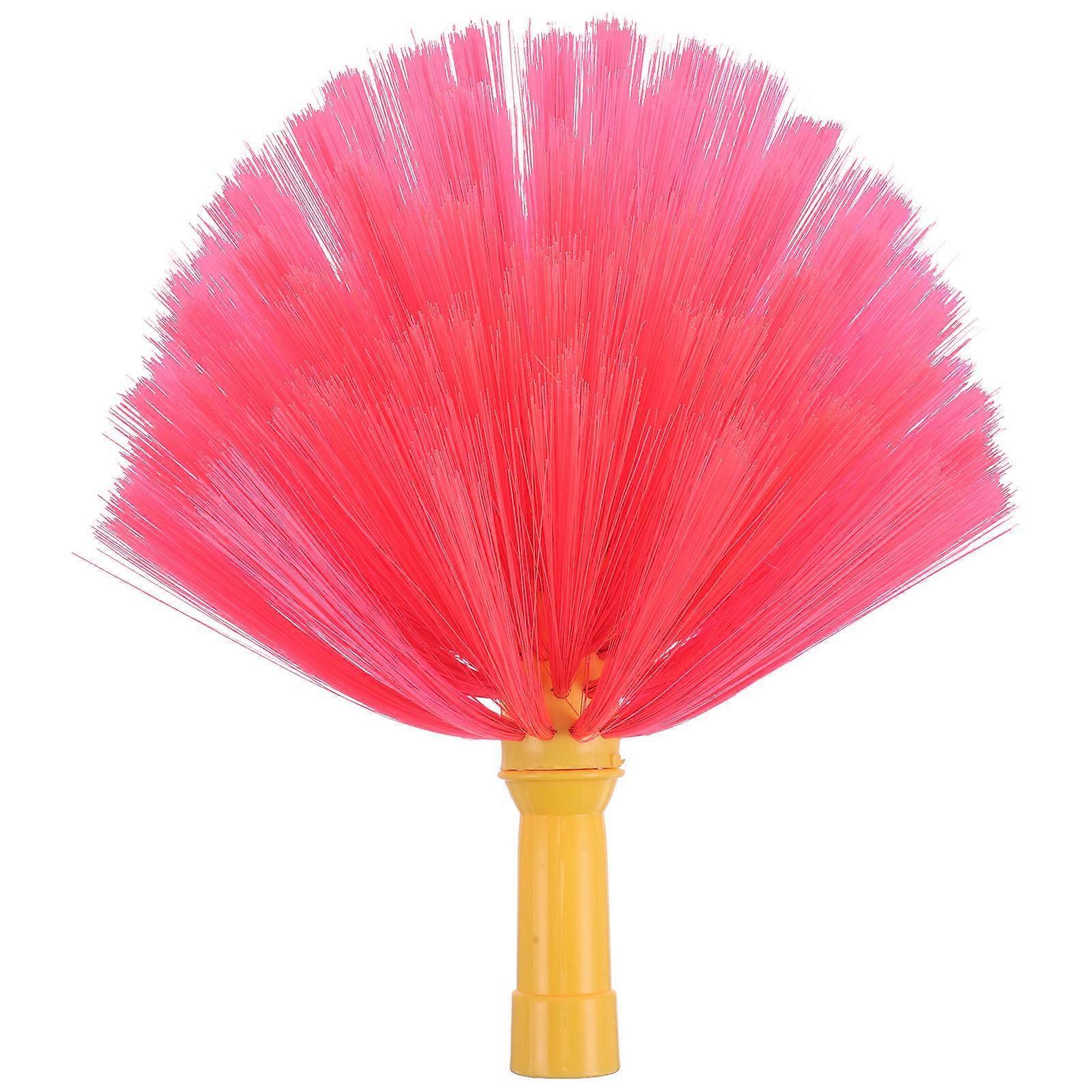 Cobweb Brush Head Dusting Brush Attachment Plastic Cobweb Duster For Home Cleaning Spherical Orange 25.50X22.00X22.00CM Dusting 1Pcs