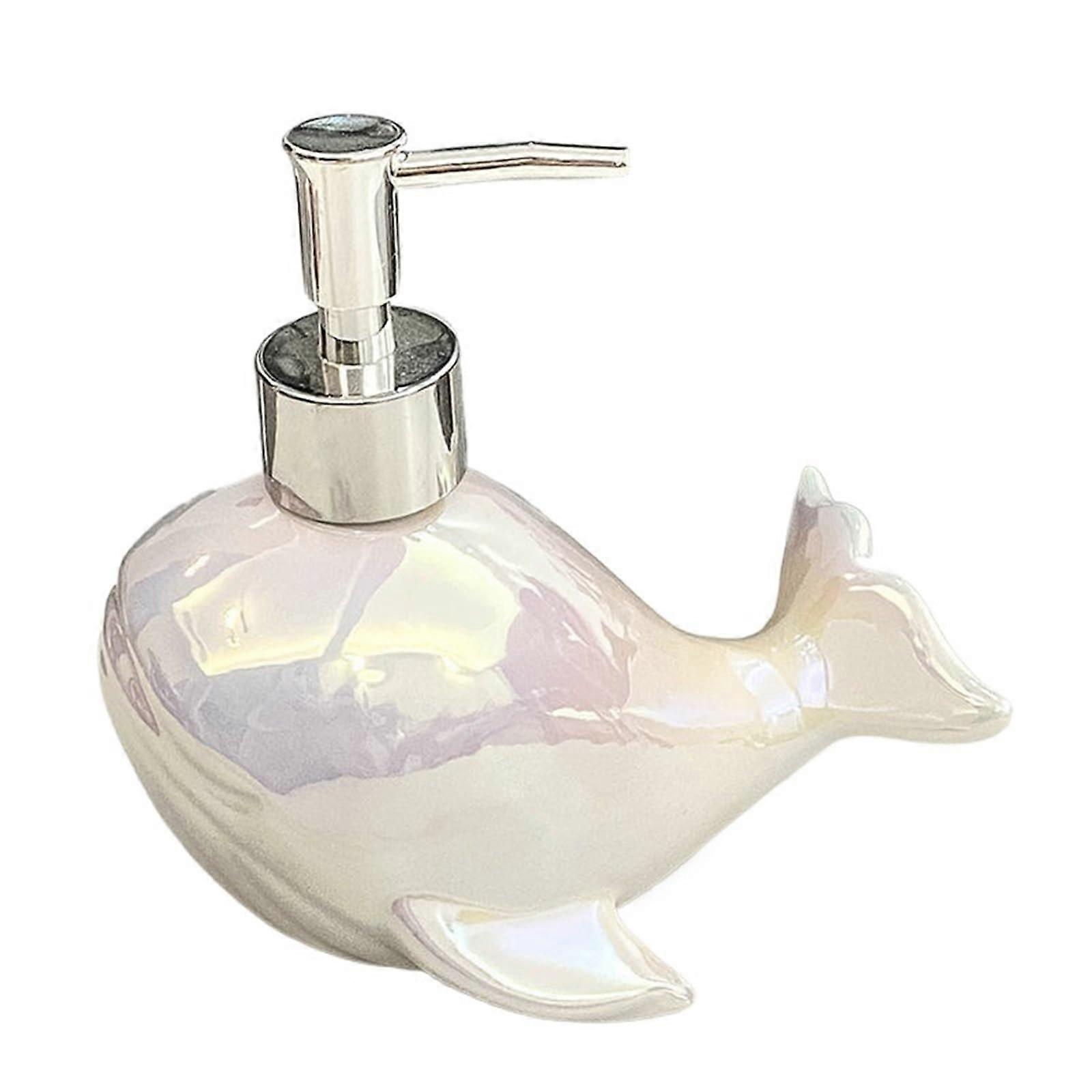 Bathroom Toilet Lotion Press Bottle, Hand Sanitizer Dispenser, Shower Gel Shampoo Container, 14.5x14.5x10cm, Colorful Design