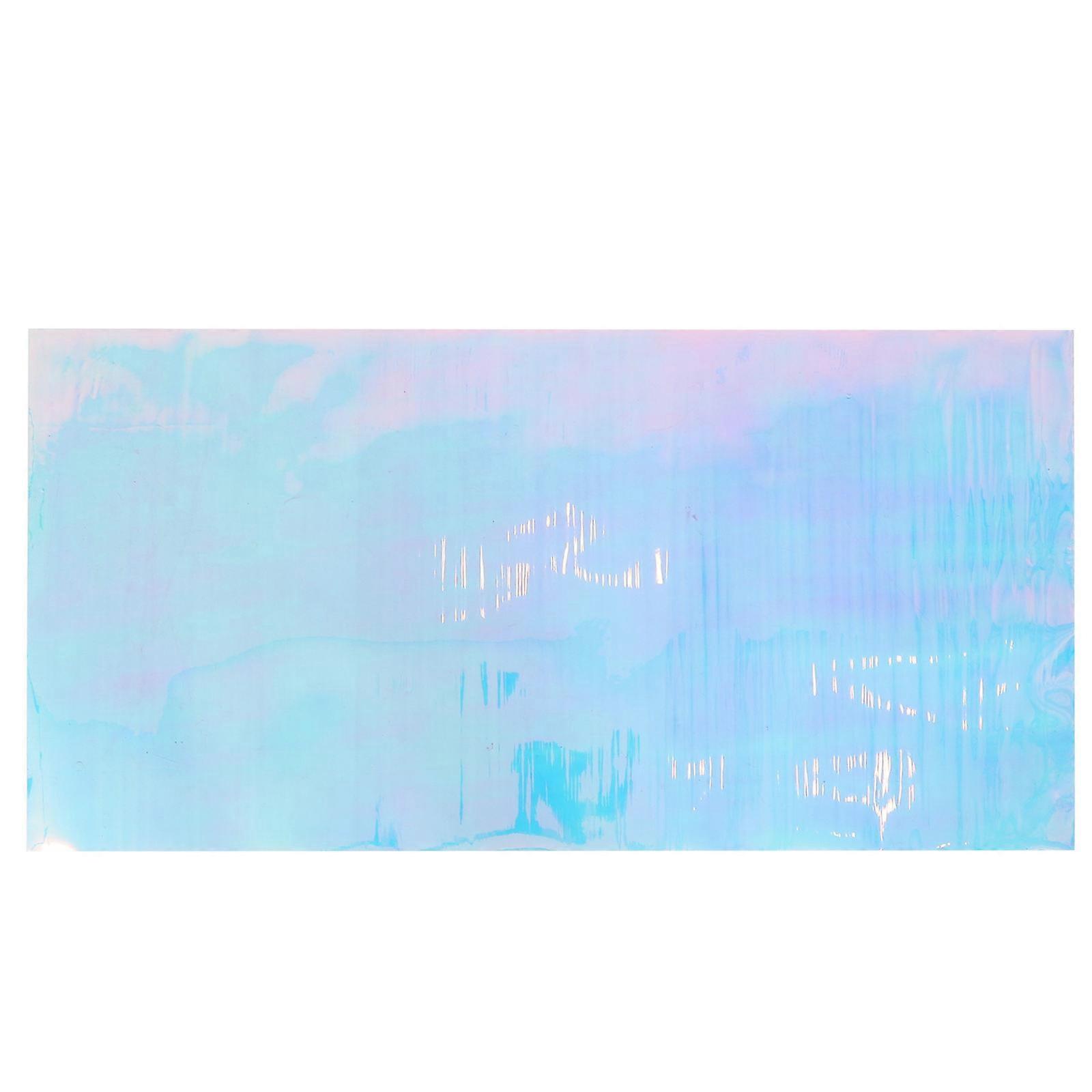 Clear Pvc Sheet Diy Fabric Material For Card Making Crafts Comfortable Hand Feeling 95X50cm 1Pcs