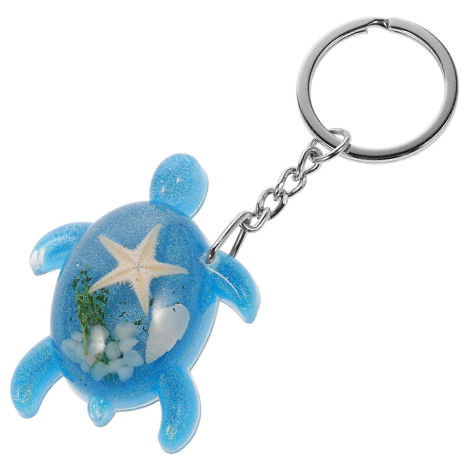 Mini Turtle Keychain Bulk Adorable Turtle Bag Keys Resin Hanging Pendant present Giving Resin Material 1Pack