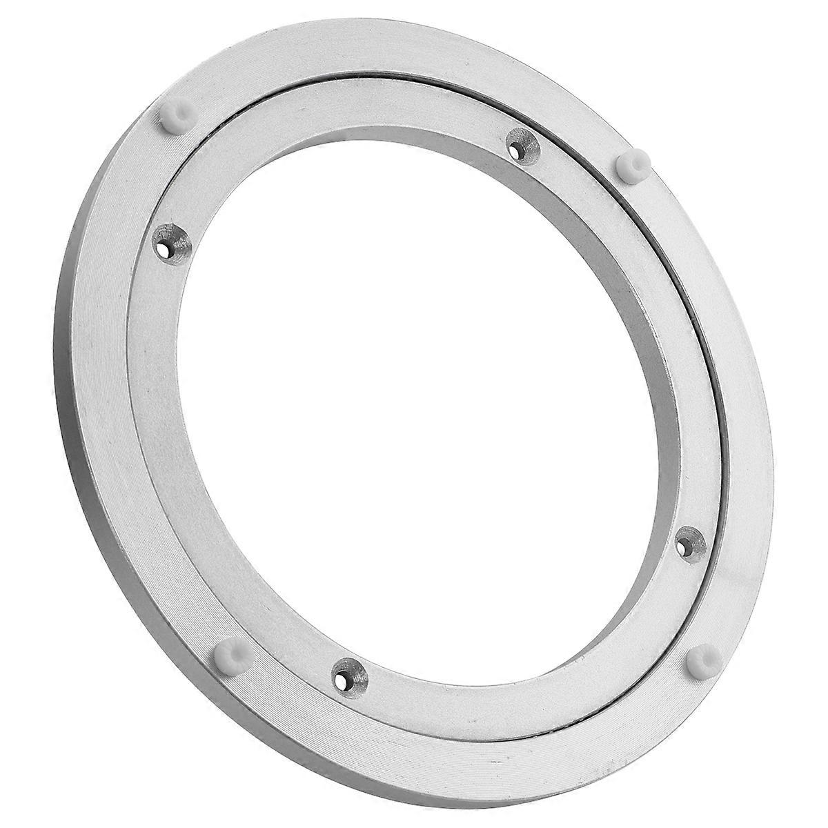 Rotating Plate Turntable Noise Reduction with Grease Food Display Serving Round 20.2X20.2X2CM 1Pack