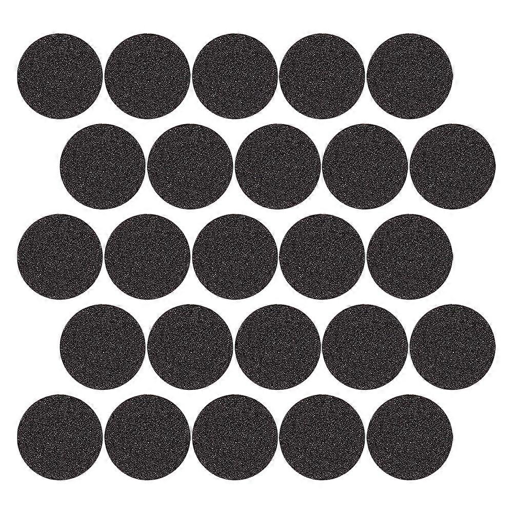 Electric Grinding Slices Nail Electric Sanding Pads Manicure Tool Home Use Black 2x2cm Exfoliating 1 Set
