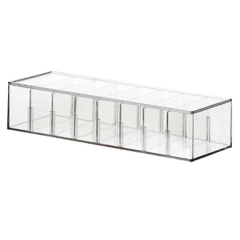 Transparent Durable PET Cable Management Box for Storage Use with Lid 1pc